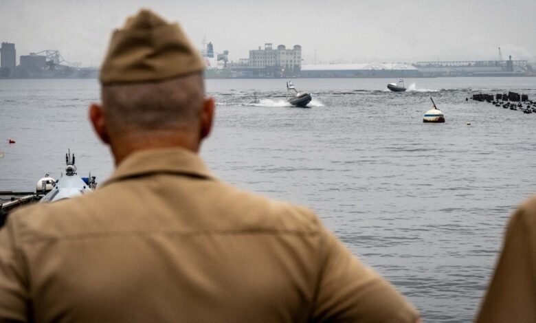 US Drone Boats Target Iran