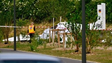11 Dead After Skydiving Plane Crashes Near Shopping Center in Eastern France 11 Skydiving Plane Crash in Eastern France