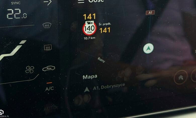 Kia Adds Average Speed Tracking
