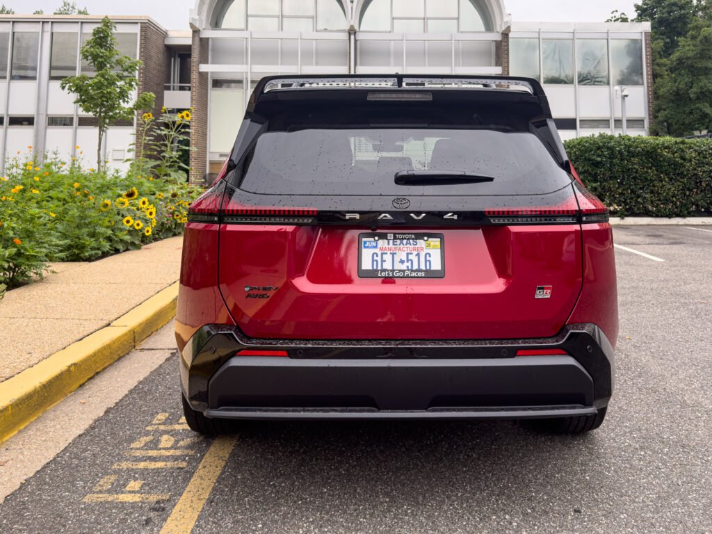 Toyota RAV4 from behind