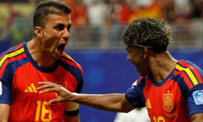 Spain and Argentina World Cup Final