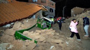 Peru Earthquake Damage in Andes