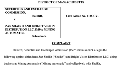 SEC Sues Mining Automatic