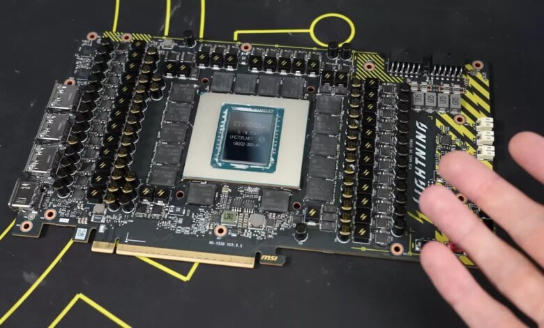 Modded RTX 5090 Lightning Z