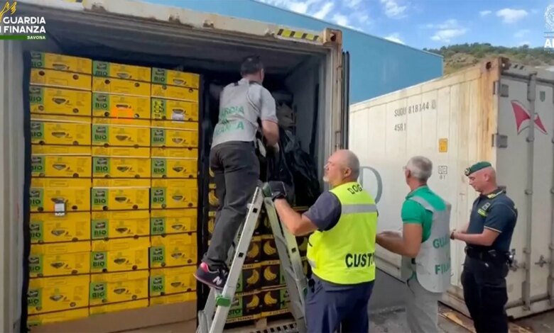 Massive Cocaine Seizure in Italy