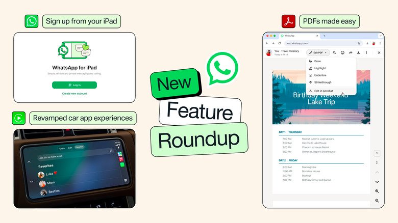 WhatsApp Launches iPad Username Signups