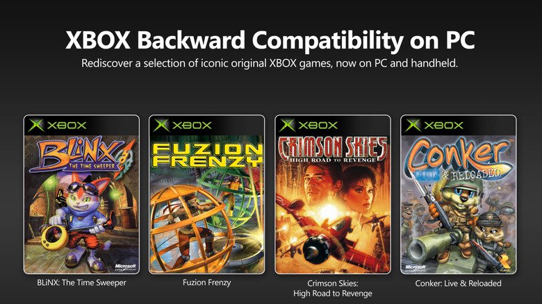 Original Xbox Games Arrive on PC