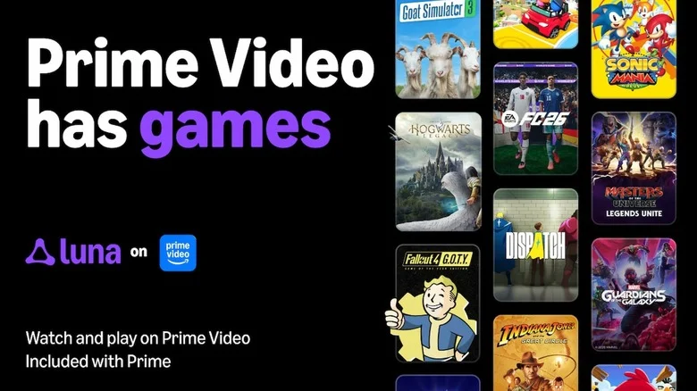 Amazon Luna Joins Prime Video