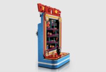 Lego Donkey Kong Arcade Machine