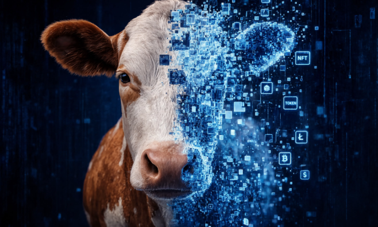 Brazil’s B3 Stock Exchange Registers First Tokenized Livestock Debt Secured by AI-Monitored Cattle 1 1784828009 Tokenized Cow gID 7.png@png