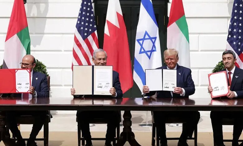 Strategic Alliances vs. Public Backlash: The Dual Reality of Israel’s Global Standing 1 1784888440 trump netanyahu abraham accords