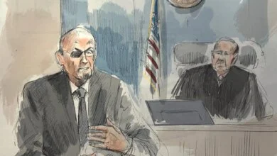 Salman Rushdie Recounts Brutal 2022 Stabbing as Federal Terrorism Trial Opens in Buffalo 3 1784924611 AP26204634272218 e1784922908422 390x220 mobile