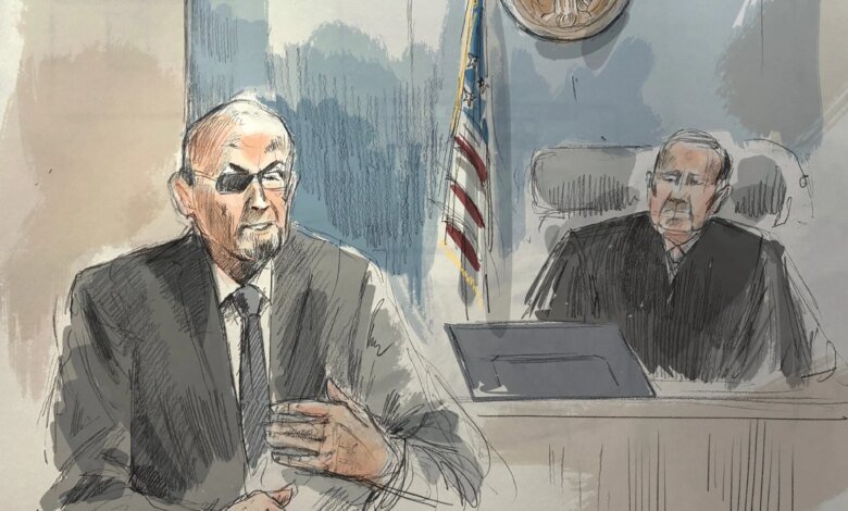 Salman Rushdie Recounts Brutal 2022 Stabbing as Federal Terrorism Trial Opens in Buffalo 1 1784924611 AP26204634272218 e1784922908422