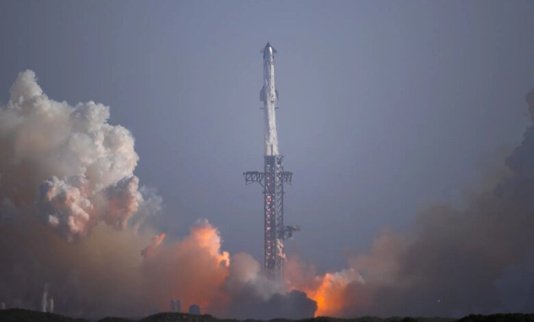 SpaceX Starship Achieves Landmark Ocean Splashdown on 13th Test Flight 1 1784994933 GettyImages 2286894635 e1784991406940