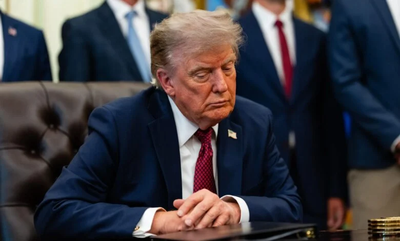 Market Shift: Trump Trade Slumps 16% as Inflation and War Divert Wall Street Bets 1 1785013347 GettyImages 2286830874 e1785011538154 780x470 mobile
