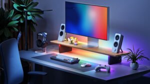 Nanoleaf Smart LED Monitor Stand Launch