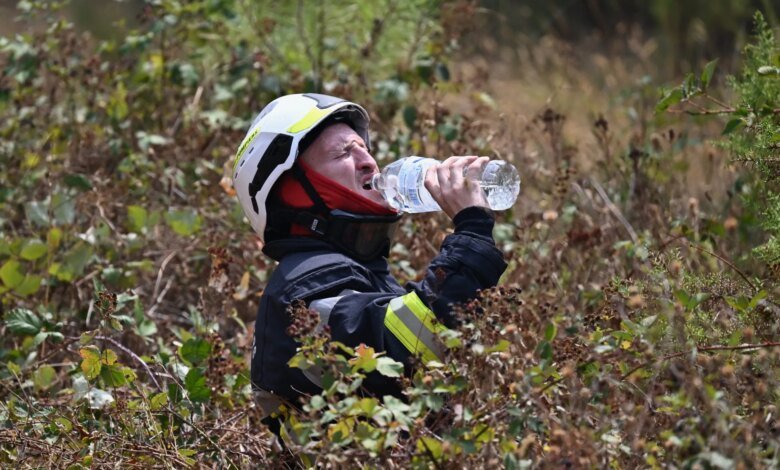 Wildfires Threaten Bordeaux Region