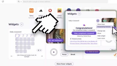 Firefox Tests AI Crossword and Widgets