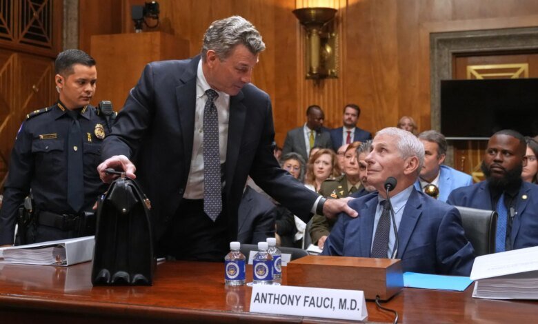 Fauci Invokes Fifth in Senate Hearing