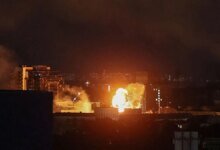 Kyiv Hit by Russian Ballistic Strike