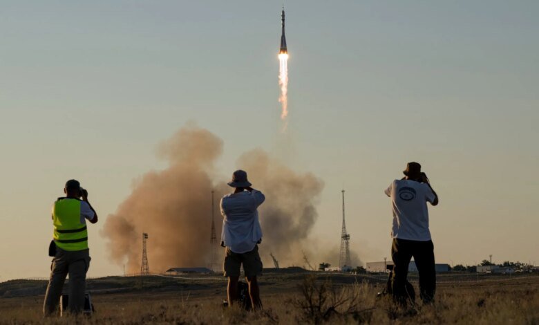U.S.-Russian Space Crew Docks at ISS as Rare High-Level Diplomacy Preserves Orbital Partnership 1 Soyuz MS-29 Docks at ISS