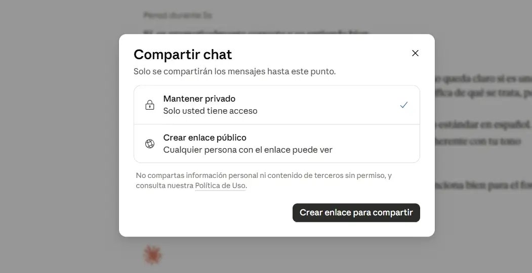 Claude chat