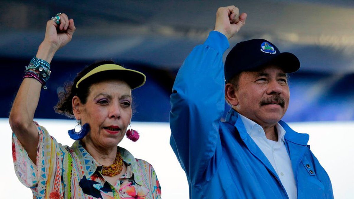 Daniel Ortega Declares Nicaragua Will No Longer Hold Elections 3 Nicaraguan President Daniel Ortega and his wife, Rosario Murillo