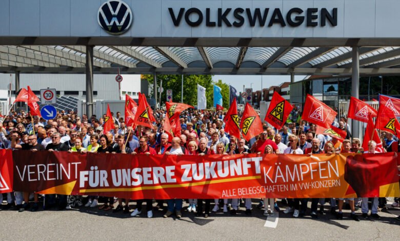 Volkswagen Weighs Unprecedented German Factory Closures to Offset Chronic Overcapacity