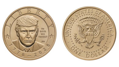 Trump $1 Coin Unveiled