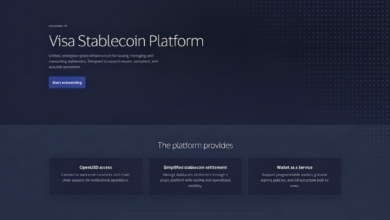 Visa Launches Dedicated Stablecoin Platform to Bridge Legacy Finance and Digital Assets 2 Visa Debuts New Stablecoin Infrastructure