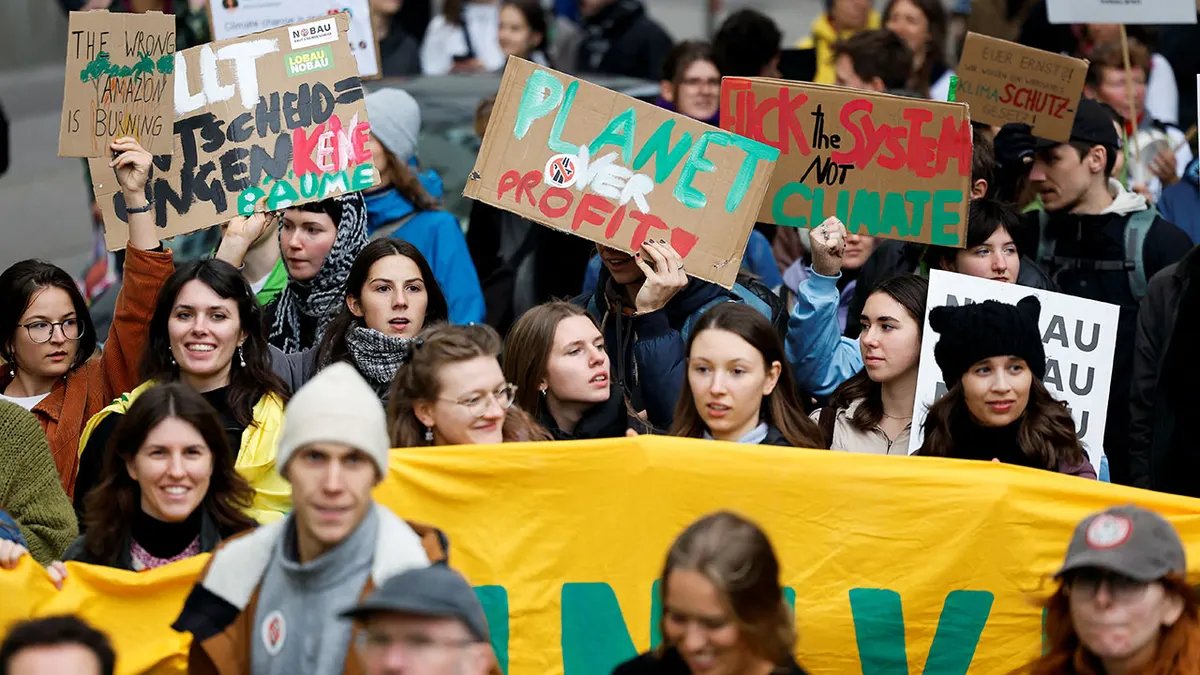 Czech Minister Warns EU Climate Mandates Threaten Industrial Collapse 5 Protest as part of the Global Climate Strike of the movement 'Fridays for Future' in Vienna, Austria