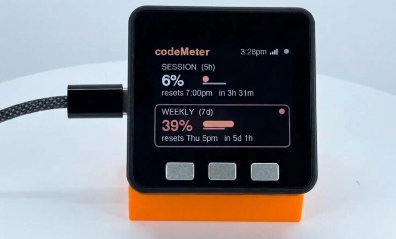 codeMeter AI Usage Monitor