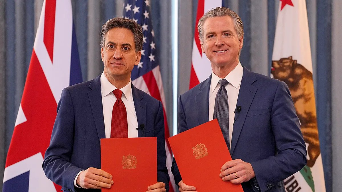 Ed Miliband’s Appointment as Foreign Secretary Sparks Diplomatic Friction with Trump Administration 3 Newsom and Miliband