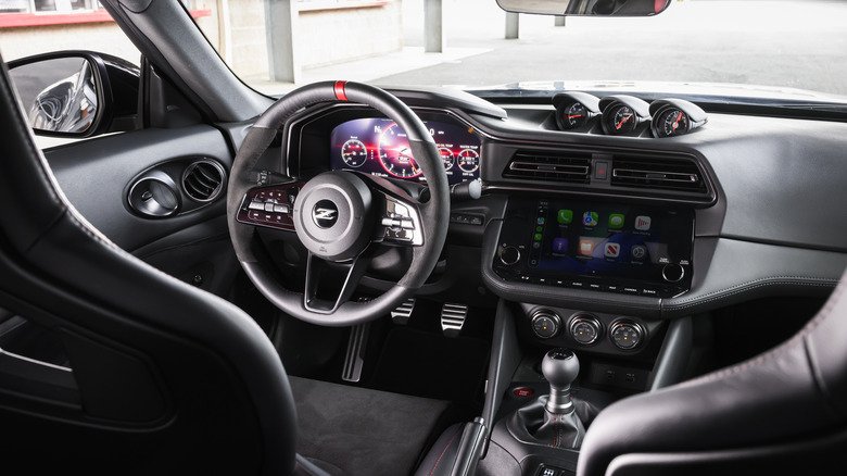 2027 Nissan Z Nismo First Drive: The Manual Gearbox Saves Its Soul 2 2027 Nissan Z Nismo w/ manual transmission interior cabin