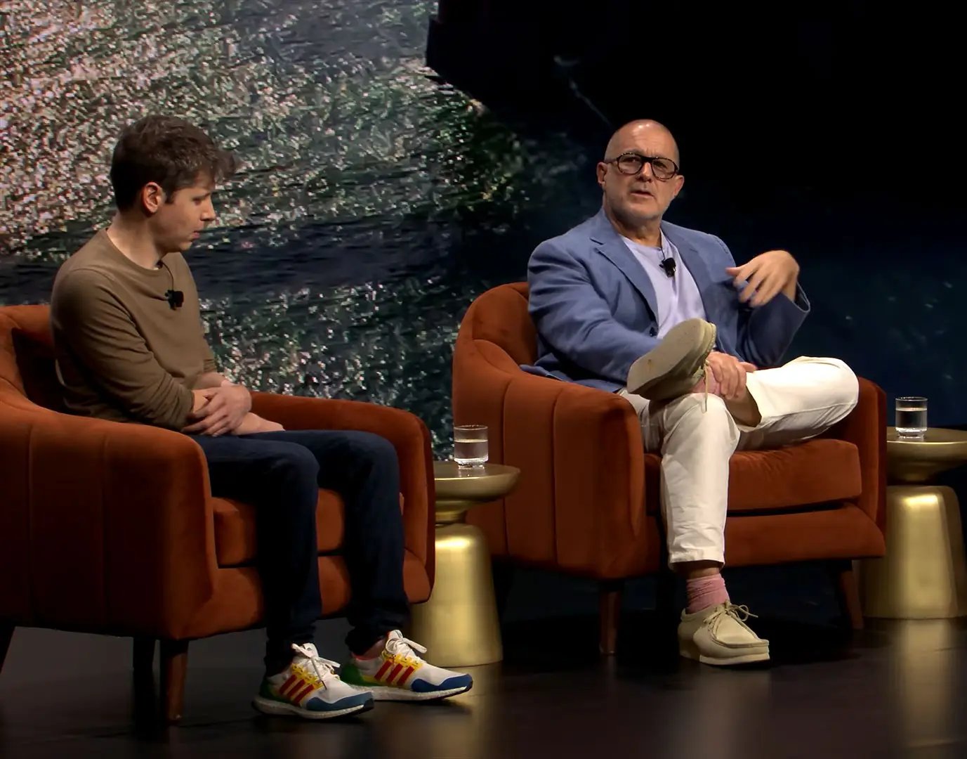 Sam Altman y Jony Ive