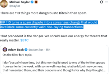 Bitcoin Consensus Under Fire: Saylor and Back Lead Charge Against BIP-110