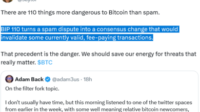 Bitcoin Consensus Under Fire: Saylor and Back Lead Charge Against BIP-110 1 Saylor and Back Oppose BIP-110
