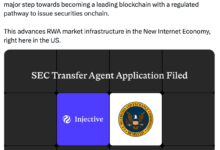 Injective Files for SEC Transfer Agent Status