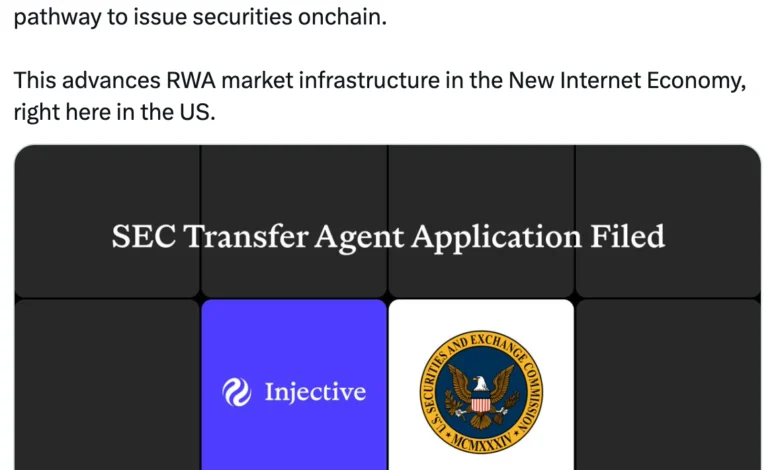Injective Files for SEC Transfer Agent Status