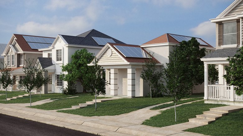 Why Solar Installers Recommend the 20 Percent Oversizing Rule for Home Systems 2 Houses with solar panels