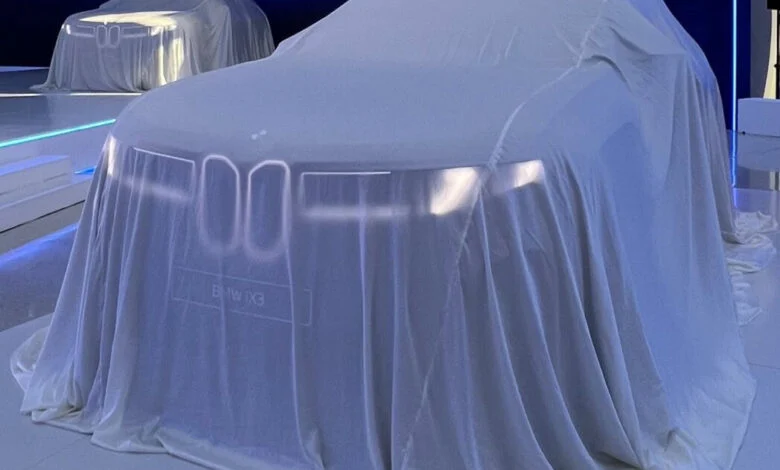 BMW iX3 Neue Klasse Dubai Debut