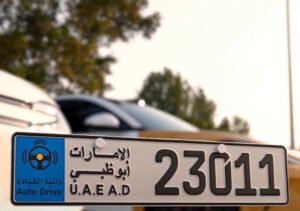 Abu Dhabi Autonomous Vehicle Plates