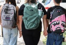 Heavy Backpack Safety Warning