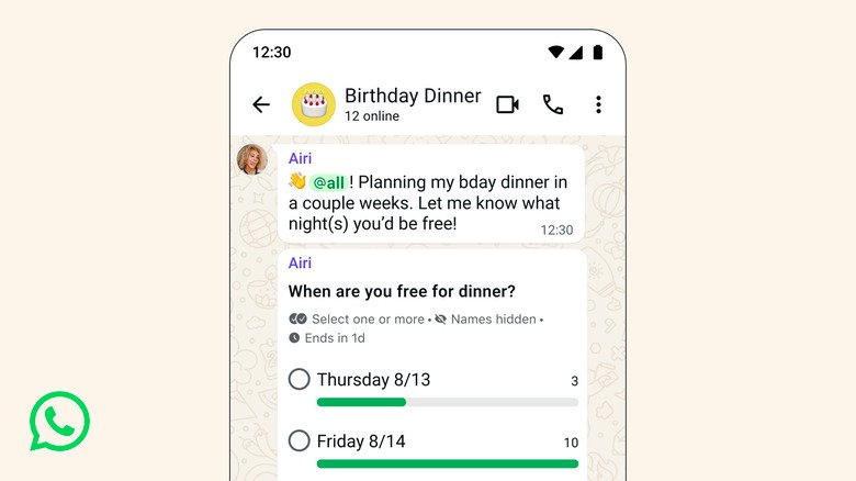 WhatsApp Adds @All Group Pings