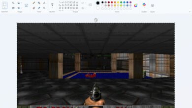 Microsoft Azure CTO Renders Classic Doom Inside MS Paint at 35 FPS 10 Classic Doom Played in Microsoft Paint