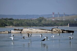 Danube Drought Exposes WWII German Warships