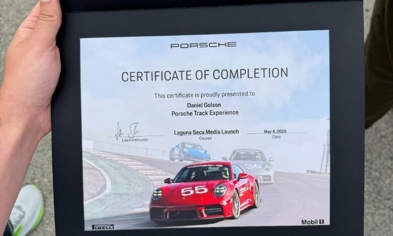 Porsche Track Experience 911 Carrera S