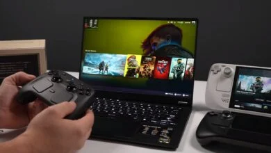 SteamOS Benchmarks on AMD Strix Halo Laptop Show 1440p Gaming Advantage 4 SteamOS Tested on AMD Strix Halo Laptop