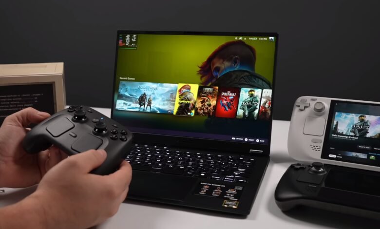 SteamOS Tested on AMD Strix Halo Laptop
