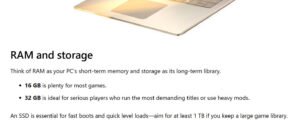 Microsoft Retracts 32GB RAM Guidance